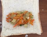 Foto langkah ke 4 dari resep Roti Goreng isi sayur.