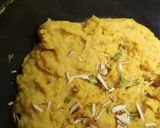A picture of step 4 of Chana Dal Barfi.