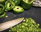 A picture of step 1 of Freezing Stuffed Peppers for the future.