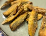 A picture of step 3 of Air Fryer Fried Anchovies with Chickpea Flour.