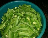A picture of step 1 of Ghevde ki sabji.