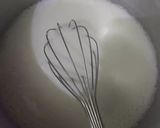 A picture of step 1 of Layered Custard Pudding.