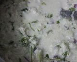 A picture of step 2 of Semolina spicy pancake.