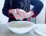 A picture of step 3 of Lokki fritters 😋.