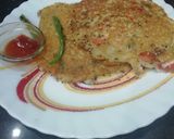 A picture of step 6 of RICE & Vegetable Chilla.