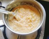 A picture of step 1 of Sheer khurma 😋 with milkmaid 😋.