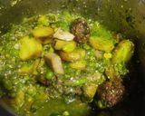 A picture of step 12 of Surti undhiyu.