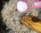A picture of step 2 of Prawn Roast / Eraal Varuval.
