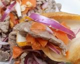 Hình bước làm 5 của món Goi bò tái chanh