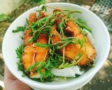 A picture of step 3 of Sour Curry with Fried Tilapia (Gaeng Som Pla Nil Tod).