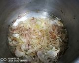 A picture of step 3 of Uzbeki pulao.