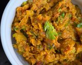A picture of step 7 of Turnip (Shalgam) Ka Bharta.