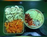 Foto langkah ke 1 dari resep Tumis Jamur Kancing.