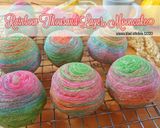 Foto langkah ke 8 dari resep Rainbow Thousand Layer Mooncake.