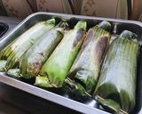 Foto langkah ke 6 dari resep Nasi Bakar Tongkol Asap.