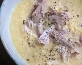 A picture of step 10 of Buttery corn potage (with chicken).