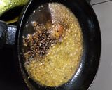 A picture of step 1 of Panchforon rui bhuna.