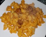 Une image de l'étape 5 de Pasta au chorizo et au poulet.