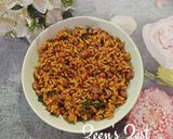 A picture of step 4 of Kheel Poha/Husked Rice Poha.
