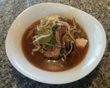 A picture of step 6 of Mixed Mushroom & Tofu Soup (Vegan/Vegetarian/Low Carb).