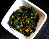 মূলো শাক ভাজা (mulo saag bhaja recipe in bengali) রেসিপির ধাপ 3 ছবি