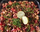 अंकुरित सलाद (Ankurit Salad recipe in Hindi) रेसिपी चरण 4 फोटो