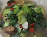 Foto langkah ke 4 dari resep Tumis pakchoy ebi saus tiram.