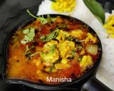 A picture of step 15 of Moth Dal Tadka.