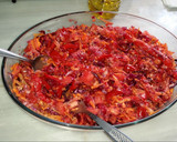 Foto del paso 5 de la receta: "Ensalada Roja" con Pechuga de Pollo