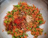 A picture of step 2 of Veg burger.
