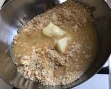 Une image de l'étape 2 de Gâteau de fromage blanc à l ugli et mandarine sur fond biscuité.