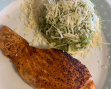 Foto del paso 4 de la receta: Salmón con puré de brócoli 🥦
