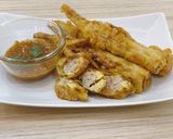 รูปขั้นตอนการทำที่ 4 ของ หน่อไม้ยัดไส้หมูทอด By แม่บ้าน