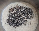 A picture of step 1 of Black urad dal rice.