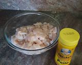 Foto del paso 1 de la receta: Pollo hawaiano