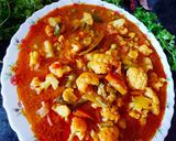 A picture of step 8 of Mix Veg Kolhapuri.