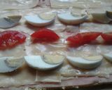 Foto del paso 1 de la receta: Pionono de jamón y queso