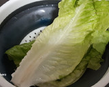 Foto del paso 1 de la receta: Barquitas de lechuga y morcilla de Burgos en airfryer