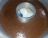 A picture of step 7 of Chocolate Chocoflan (Impossible Cake).