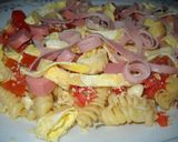 Foto del paso 8 de la receta: Fideos al horno o al micro con lo que había.