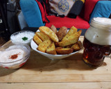 Foto del paso 7 de la receta: Papas Rusty Cage al horno y salsa de yogurt
