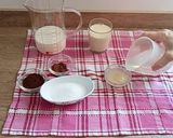 A picture of step 1 of No-Bake, Sugar-Free Coffee Flan.