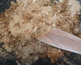 A picture of step 6 of Mohan Thaal (gram flour fudge).