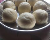 A picture of step 1 of GULAB JAMUN street style.