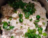 A picture of step 3 of Crispy tangy and spicy pink lentil fritters (masoor dal pakoda).