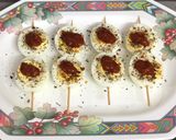 A picture of step 4 of Egg Pizza Stick.