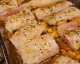 Foto del paso 4 de la receta: Pescado con papas y verduras al horno!!