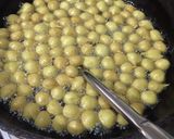 A picture of step 5 of Fresco style dahi baray.