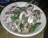 Foto langkah ke 3 dari resep Tumis Cumi cabai ijo 🐙.
