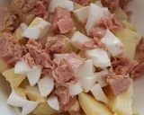 Foto del passaggio 5 della ricetta Insalata con tonno e uova